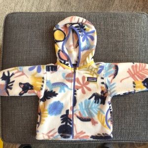 Patagonia baby synchilla fleece jacket